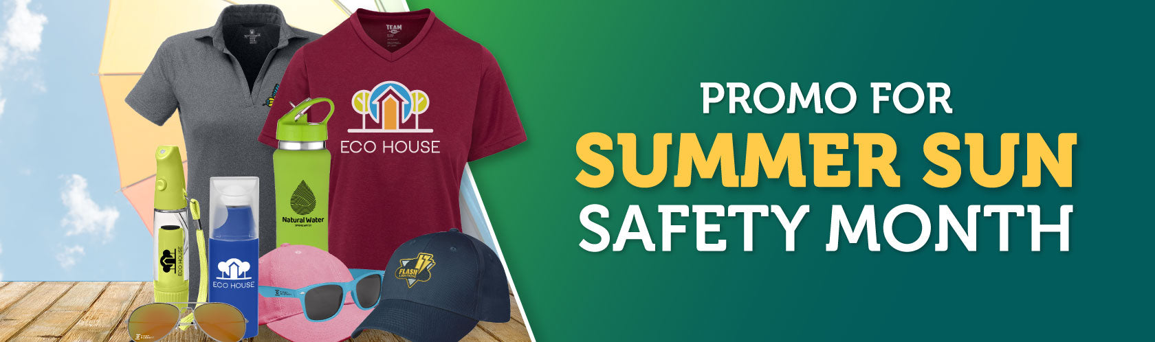 Promo for Summer Sun Safety Month