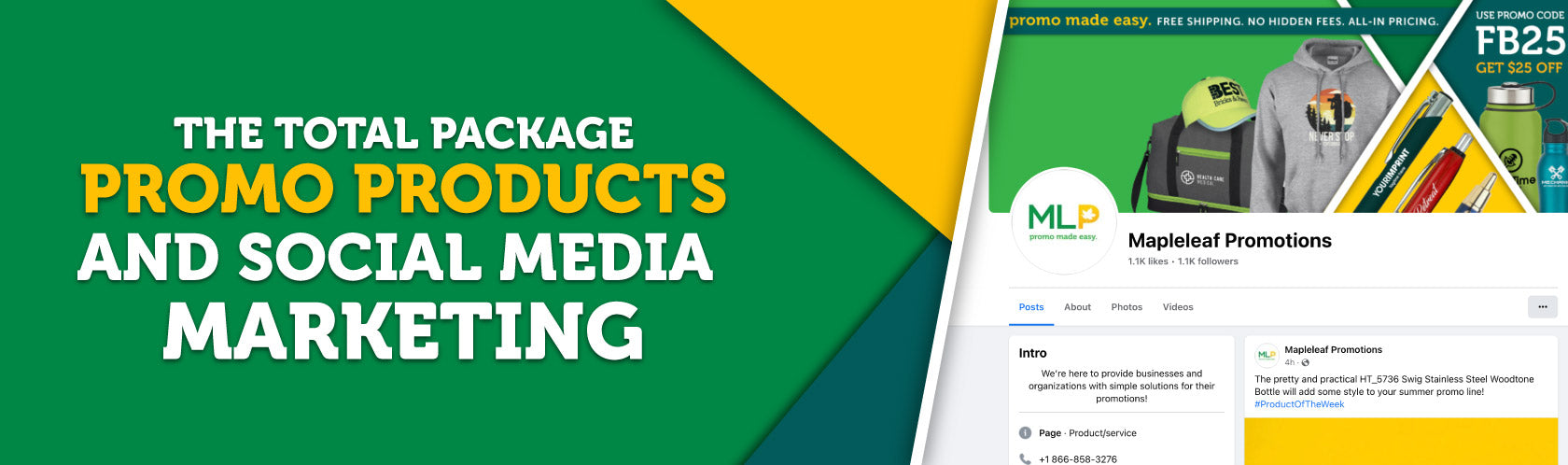 The total package: Promo products and social media marketing