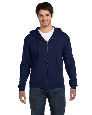 Adult Supercotton™ Full-Zip Hooded Sweatshirt - J Navy