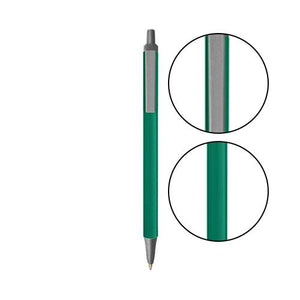 Forest Green BIC® Clic Stic® Pen - Forest Green With Silver