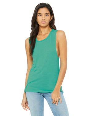 Bella + Canvas Ladies' Flowy Scoop Muscle Tank