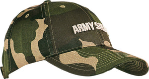 Army Print Camouflage Cap - CM4169 - Camouflage