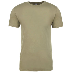 Next Level Unisex Cotton T-Shirt - Light Olive