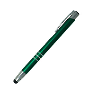 Excalibur Metal Promotional Pen with Soft Stylus - CM1122 - Green