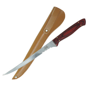 Fillet Knife with Wood Handle - CM1061 - Rosewood