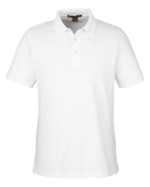 Harriton Men's Valiant Cotton Snag Protect Polo