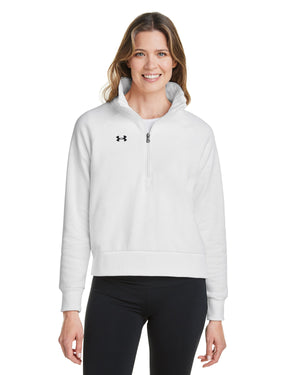 Under Armour Ladies' Rival Fleece Quarter-Zip