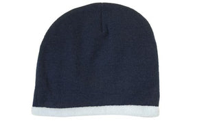 Acrylic-Polar Fleece Lined Beanie - Custom Embroidered -