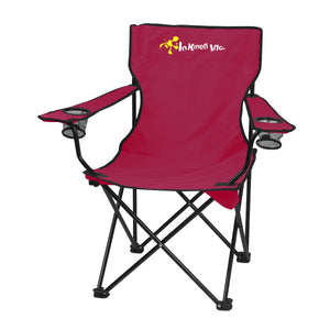 Folding Chair with Carrying Bag - Maroon