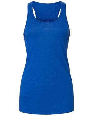 Ladies' Flowy Racerback Tank - True Royal