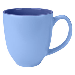 14 Oz. Sorbet Bistro Mug (Light Blue)