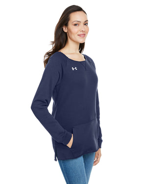 Under Armour Ladies' Hustle Fleece Crewneck  Sweatshirt