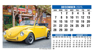 Classic Cars 2026 Promotional Desk Calendar