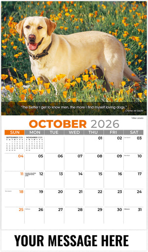 Dogs 2026 October