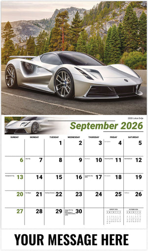 Exotic-Cars 2026 September