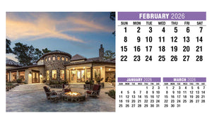 Homes 2026 Promotional Desk Calendar