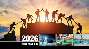 Motivation 2026 Promotional Desk Calendar