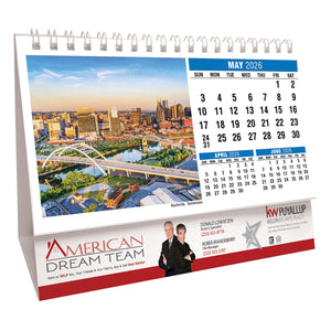 Scenes of America 2026 Promotional Desk Calendar