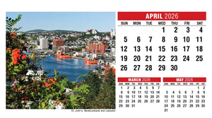 Scenes of Canada 2026 Promotional Desk Calendar