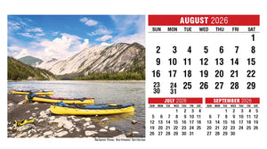 Scenes of Canada 2026 Promotional Desk Calendar