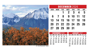 Scenes of Canada 2026 Promotional Desk Calendar