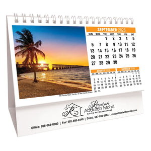 Sun, Sand & Surf 2026 Promotional Desk Calendar