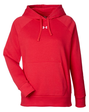 Ladies' Rival Fleece Hooded Sweatshirt - Red