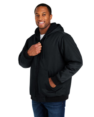 Harriton Men's Tall ClimaBloc® Heavyweight Hooded Full-Zip Jacket