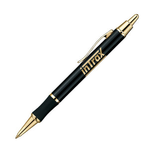 Galaxy Metal Click-Action Promotional Pen - CM1129 - Black with Gold