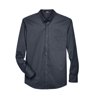 Core 365 Operate Long Sleeve Twill Shirt (Men's) AC88193 (Navy)