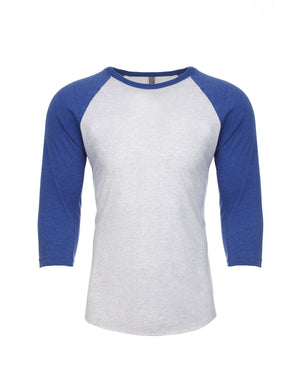 Next Level Apparel Unisex Triblend Three-Quarter Sleeve Raglan