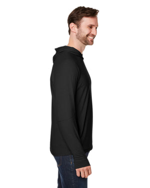 North End Unisex JAQ Stretch Performance Hooded T-Shirt