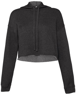 Bella + Canvas Ladies' Cropped Fleece Hoodie