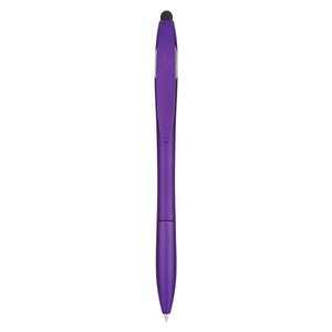 Yoga Stylus Pen And Phone Stand - Metallic Purple