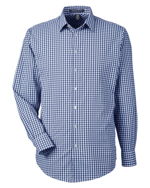 Devon & Jones CrownLux Performance® Men's Gingham Shirt