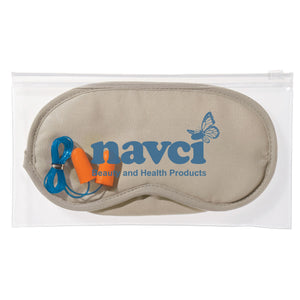 Ear Plugs And Eye Mask Set - Gray