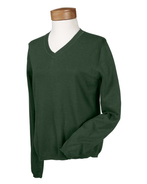 Devon & Jones Ladies' V-Neck Sweater