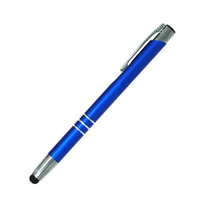 Excalibur Metal Promotional Pen with Soft Stylus - CM1122 - Blue