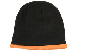 Acrylic-Polar Fleece Lined Beanie - Custom Embroidered -