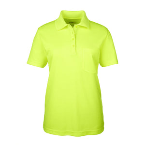 Core365 Origin Performance Pique Polo with Pocket - Women's AC78181P (Safety Yellow)