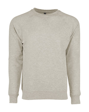 Unisex Laguna French Terry Raglan Sweatshirt - Oatmeal