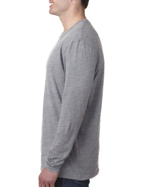 Next Level Apparel Men's Cotton Long-Sleeve Crew