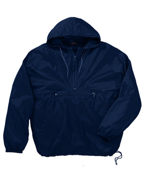 Adult Packable Nylon Jacket - Navy