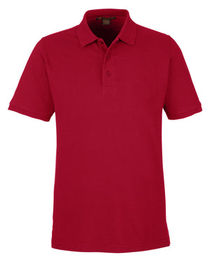 Harriton Men's Valiant Cotton Snag Protect Polo