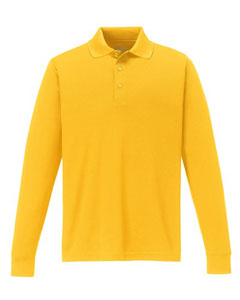 Core 365 Pinnacle Long Sleeve Pique Polo (Men's) AC88192 (CAMPUS GOLD)