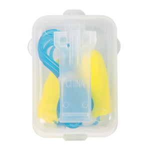 Foam Ear Plug Set In Case - Yellow