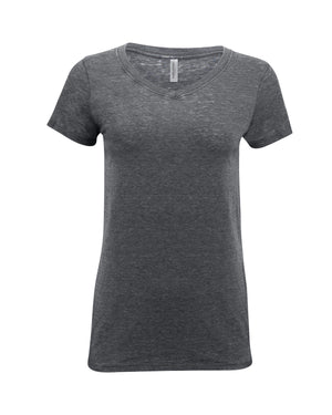 Threadfast Ladies' Vintage Dye Short-Sleeve V-Neck T-Shirt