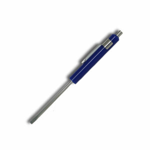 Plane Slot Screwdriver with Magnetic Post - Dark Blue