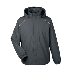 Core365 Fleece-Lined All Season Jacket - Men AC88224 (Carbon)