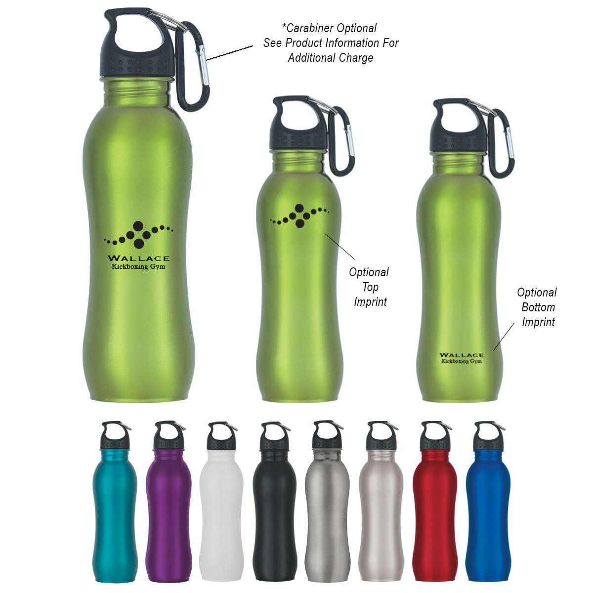 25 Oz. Stainless Steel Grip Bottle